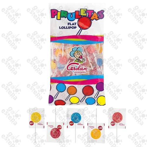 CERDAN PIRULETA SURTIDA BOLSA 200U.