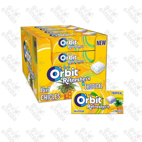 ORBIT REFRESHERS TROPICAL 16U.